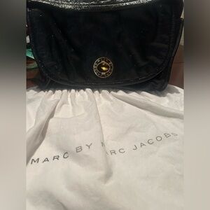 Marc by Marc black patent leather purse